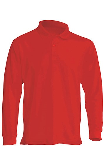 POLO REGULAR MAN LS ( JHK T-SHIRT ) warm red